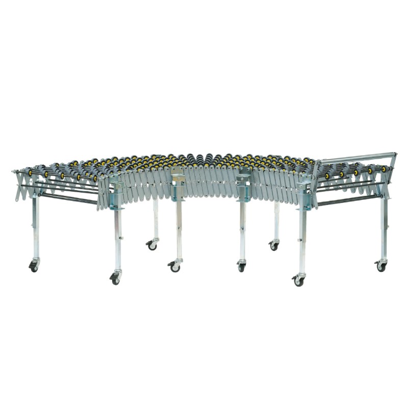 transportador de rodillos para palets